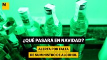 Alerta por la falta de suministro de alcohol: ¿qué pasará en Navidad?