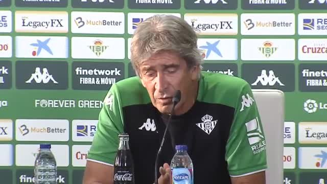 Pellegrini sobre el dato del mejor Betis del siglo XXI: Eso no nos quita la obligación de ganar mañana