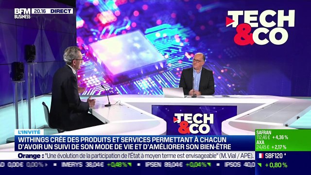 Éric Carreel (Withings) : Withings crée des produits et services permettant à chacun d'avoir un suivi de son mode de vie et d'améliorer son bien-être - 26/10