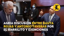 Fuerte enfrentamiento entre Bautista Rojas y Antonio Taveras por el barrilito y las exenciones