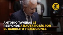 Antonio Taveras le responde a Bauta Rojas por el barrilito y exenciones