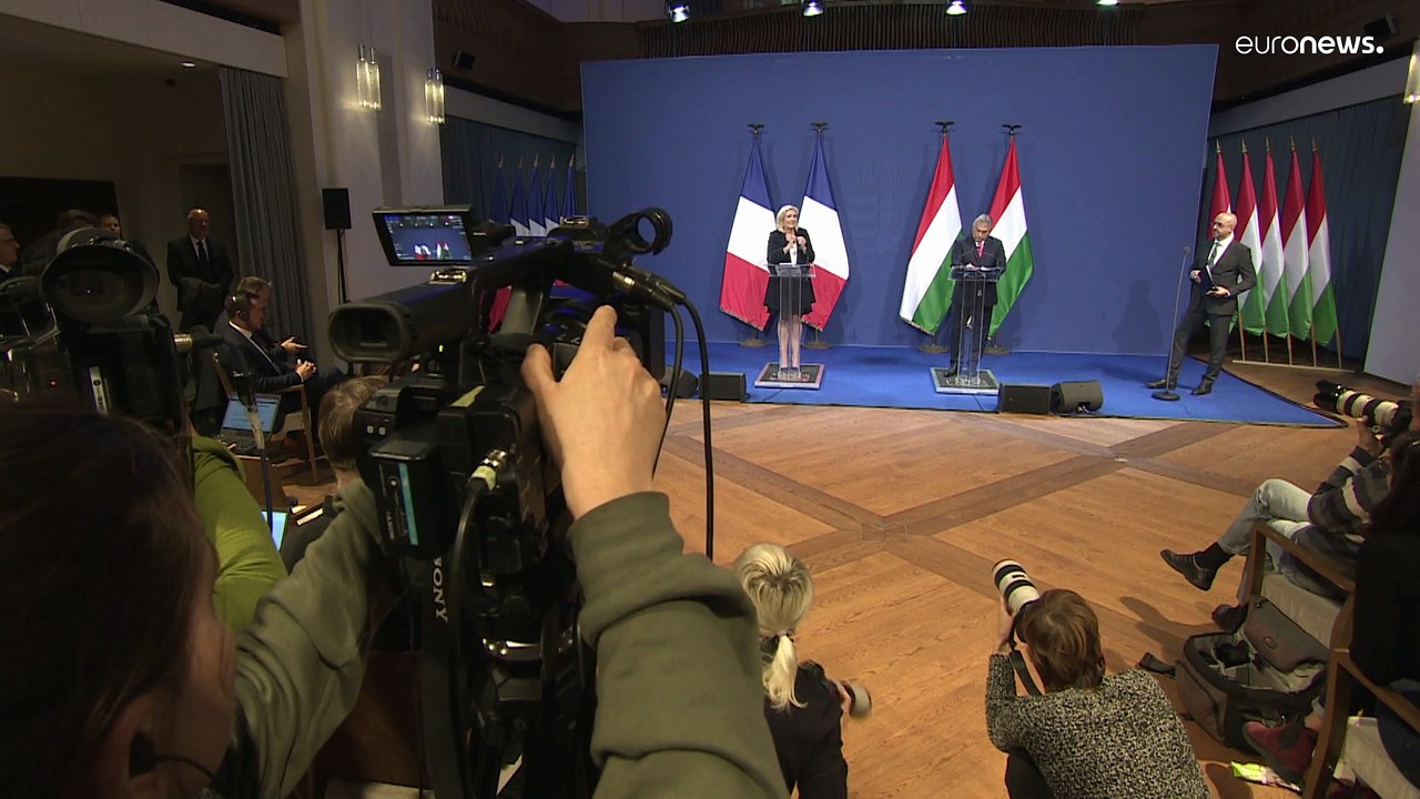'Verbündete': Marine Le Pen von Viktor Orban als Staatsgast empfangen