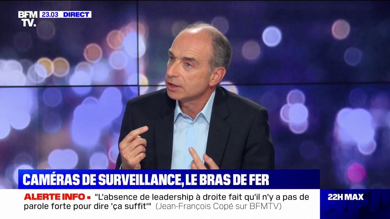 "C'est un outil majeur": Jean-François Copé défend la mise en place de caméras de vidéosurveillance