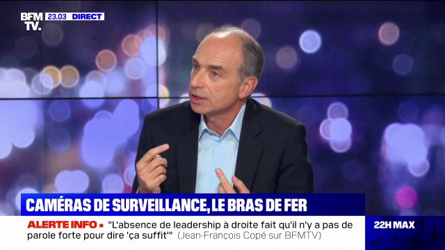 C'est un outil majeur : Jean-François Copé défend la mise en place de caméras de vidéosurveillance