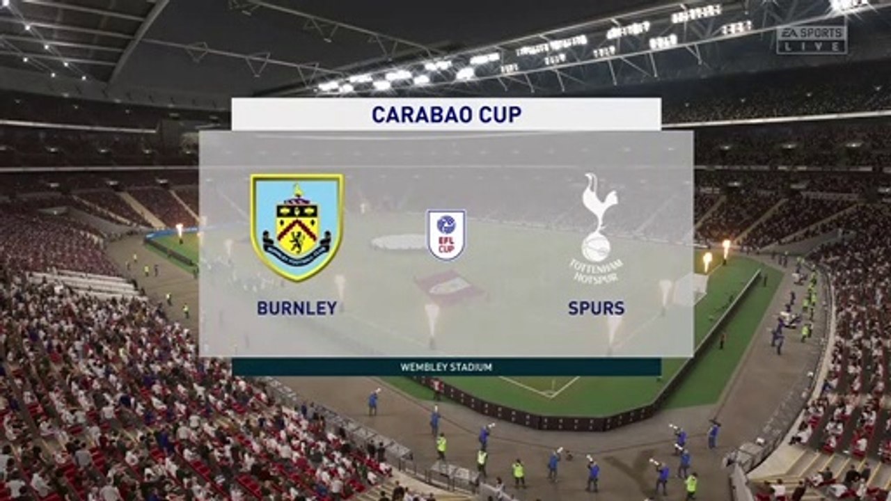 Burnley vs Tottenham || Carabao Cup - 27th October 2021 || Fifa 21