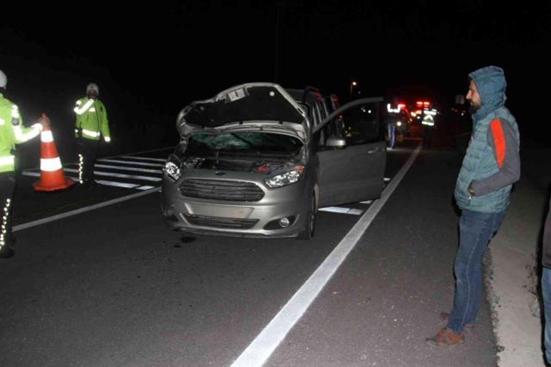 Son dakika haber! Yolun karşısına geçerken hafif ticari aracın çarptığı yaya hayatını kaybetti
