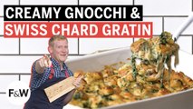 Justin Chapple makes Creamy Swiss Chard Gratin with Crispy Gnocchi | Mad Genius