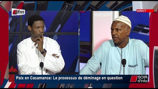 SOIR D'INFO - Français - Pr : Pape Djibril Fall - Invité : Abdoulaye Diallo - 26 Octobre 2021