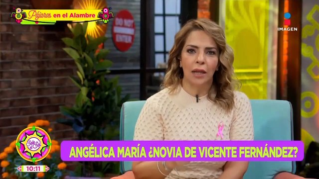 'Nunca fuimos nada' Angélica María desmiente romance con Vicente Fernández
