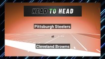 Pittsburgh Steelers at Cleveland Browns: Moneyline