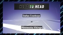 Dallas Cowboys at Minnesota Vikings: Over/Under