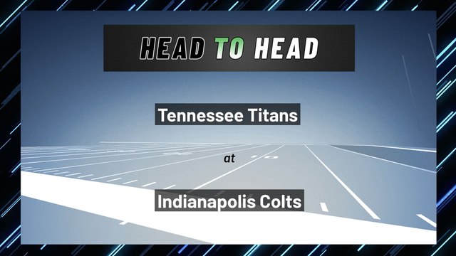 Tennessee Titans at Indianapolis Colts: Spread