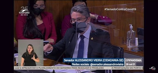 Vieira: 'Não é normal um presidente não defender a vida de seus cidadãos'