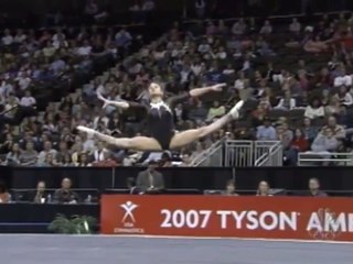 Dariya Zgoba - Floor - 2007 American Cup