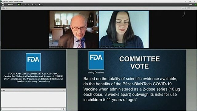 Comitê recomenda vacina da Pfizer para crianças nos EUA