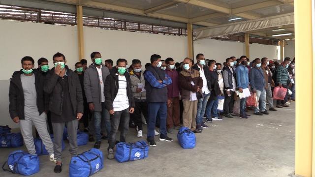 Libya'da 134 düzensiz göçmen, gönüllü dönüş programı kapsamında ülkelerine gönderildi