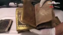 Mardin’de bin yıllık altın işlemeli 5 Tevrat ele geçirildi