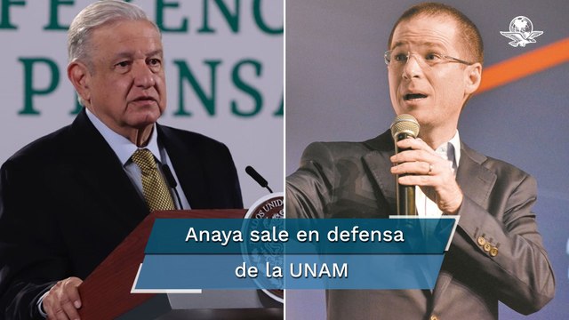 Mi abuela empezó a dar clases antes de que nacieras; la UNAM no es tuya: Anaya a AMLO