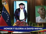 Presidente Nicolás Maduro rinde honores a la memoria del Revolucionario David Nieves