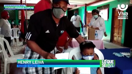 Rivenses de 2 a 18 años son inmunizados contra la Covid-19