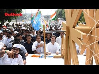On Gandhi Jayanti, Rahul Gandhi Leads Padyatra In New Delhi