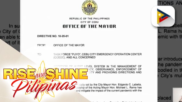 Domestic travellers na fully vaccinated, makapapasok na sa Cebu City kahit walang negative COVID-19 test result; Mga edad 15 pababa, papayagan na ring makalabas at makapasok sa mga establisyemento
