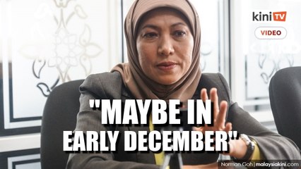 Download Video: Nancy Shukri: International borders could be reopened by early December