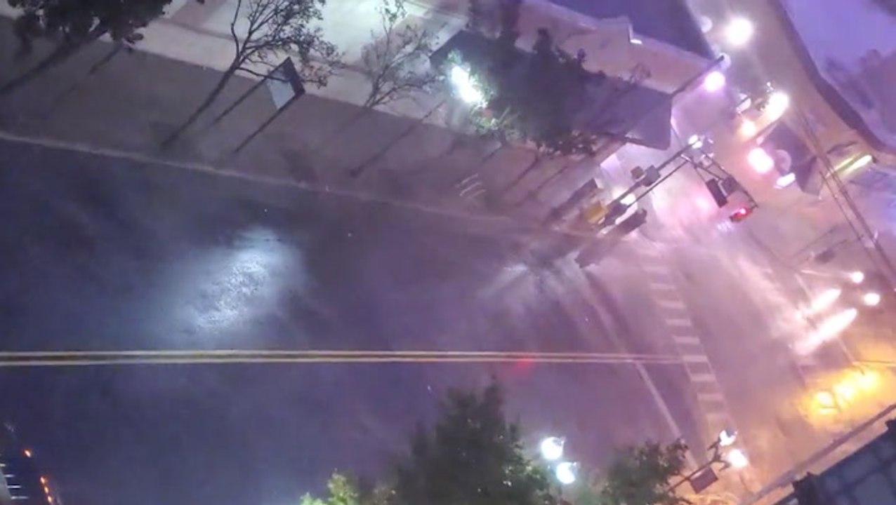 First nor'easter of the season hits hard with flooding rain and strong winds