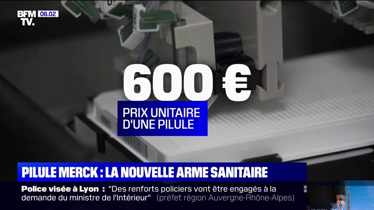 Traitement contre le Covid-19: la France commande 50.000 doses de la pilule du laboratoire Merck