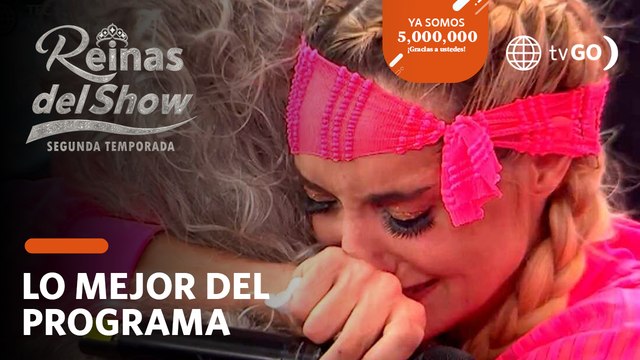 Reinas del Show 2: Brenda Carvalho lloró desconsoladamente al reencontrarse con su mamá (HOY)