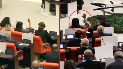 HDP'li Pervin Buldan, "hayır" oyu kullanılması için çağrı yaptığı tezkereye yanlışlıkla "evet" dedi! Müdahale gecikmedi