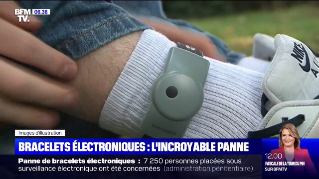 La moitié du système de contrôle des bracelets électroniques est tombé en panne lundi, concernant plus de 7000 personnes