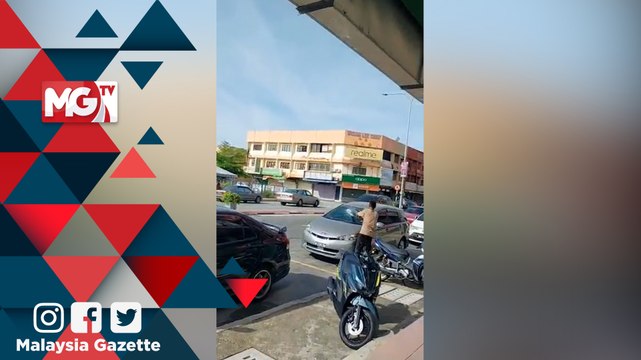 Lelaki Sakit Mental Ditahan Pecahkan Cermin 12 Kenderaan Awam Guna Batang Besi