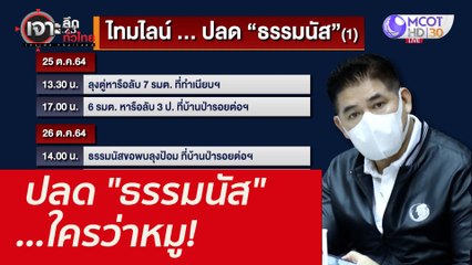 ปลด "ธรรมนัส" ...ใครว่าหมู! : เจาะลึกทั่วไทย (27 ต.ค.64)