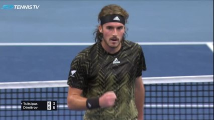 Tsitsipas survives tight tussle with Dimitrov