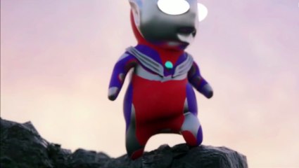 3D animation-Ultraman's infancy-a reduced version of Ultraman.