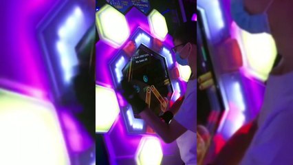 Playground players and machines are fighting.