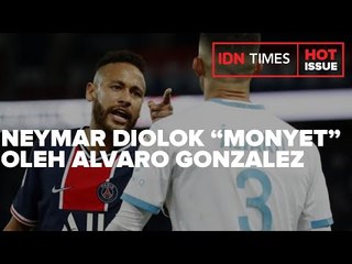 NEYMAR DIOLOK "MONYET" OLEH LAWAN