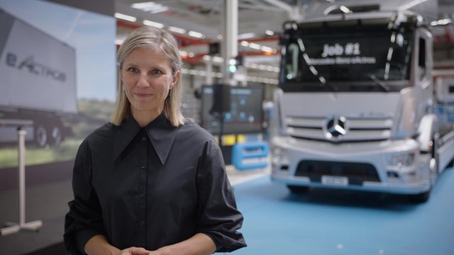 Mercedes-Benz eActros - Start of series production - Karin Rådström, CEO Mercedes-Benz Trucks