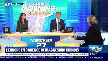 Bertille Bayart : L'Europe en carence de magnésium chinois- 27/10