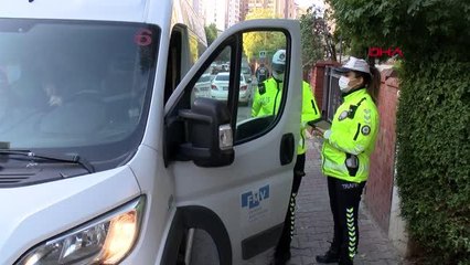 KADIKÖY'DE KORSAN ÖĞRENCİ SERVİSİ YAKALANDI