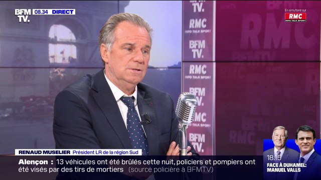 Renaud Muselier sur Éric Zemmour: C'est une dérive interne que je combats