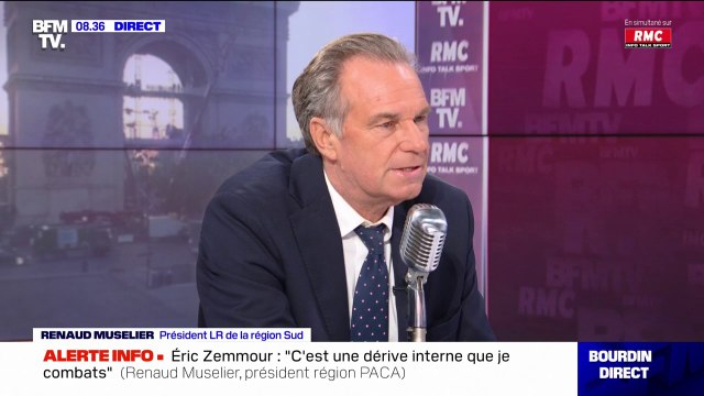 Renaud Muselier affirme que les propos d'Eric Ciotti ne correspondent en rien à l'héritage de notre famille politique
