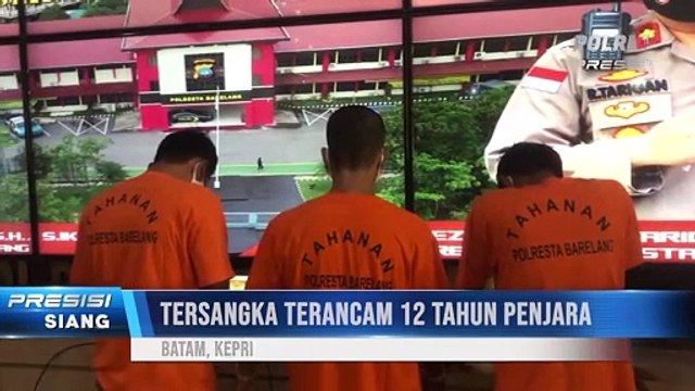Polresta Barelang Tangkap Pelaku Pencurian dengan Kekerasan & Judi Online