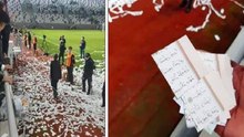 Kur-an-ı Kerim sayfalarının konfeti yapılması skandalından sonra ilk açıklama geldi