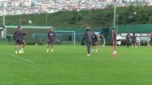 (TEKRAR) TRABZON - Trabzonspor, Çaykur Rizespor maçı hazırlıklarını sürdürdü