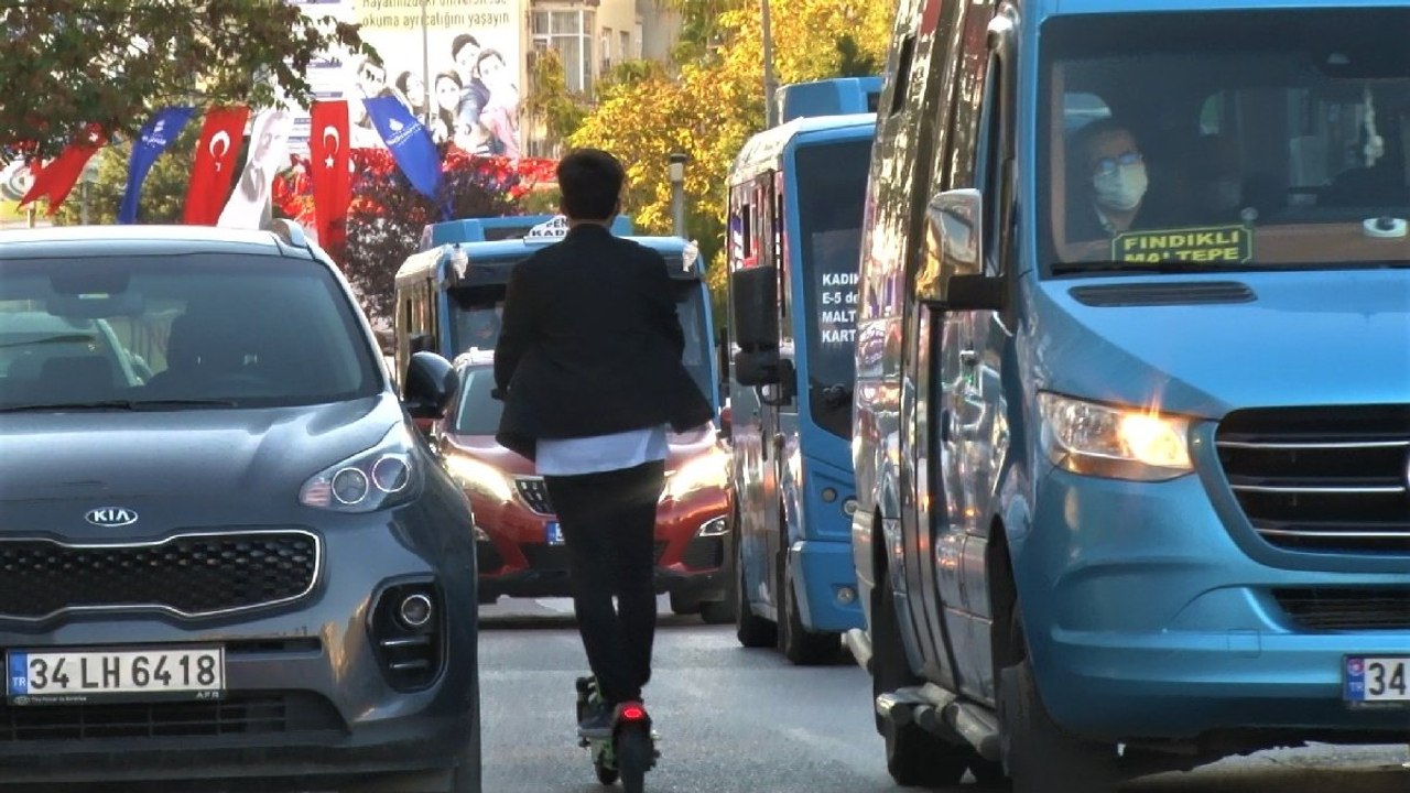 İstanbul’da sürücülerin korkulu rüyası ‘scooterlılar’