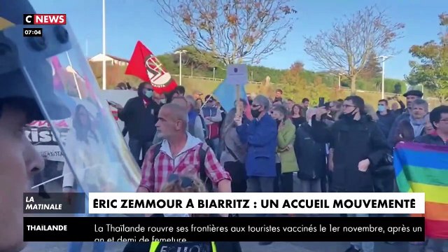 Reportage de CNews sur la venue d’Eric Zemmour à Biarritz - VIDEO
