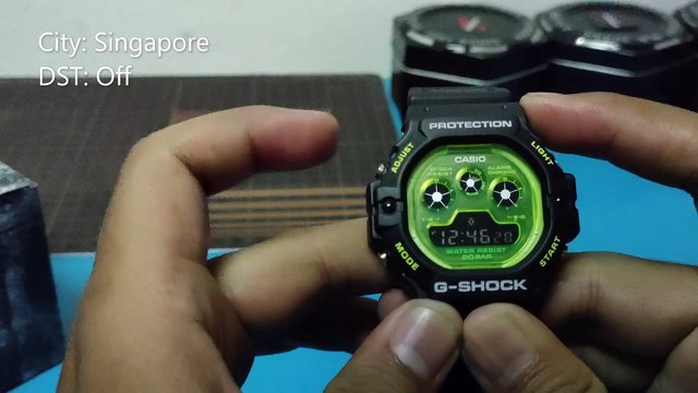 Review dan Cara nak Setup G-Shock DW-5900 Original