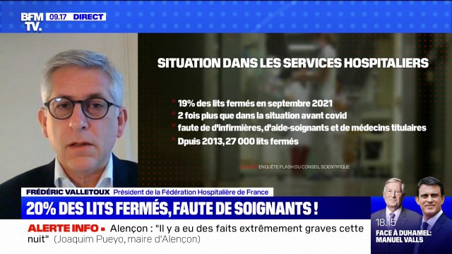 Le président de la Fédération hospitalière de France alerte sur la démotivation des soignants face à un hôpital qui va de crise en crise